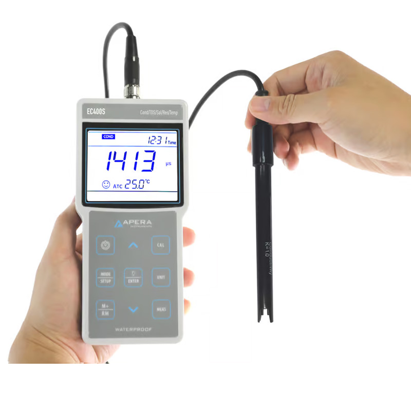 EC400 Portable Conductivity/TDS/Salinity/Resistivity Meter Kit